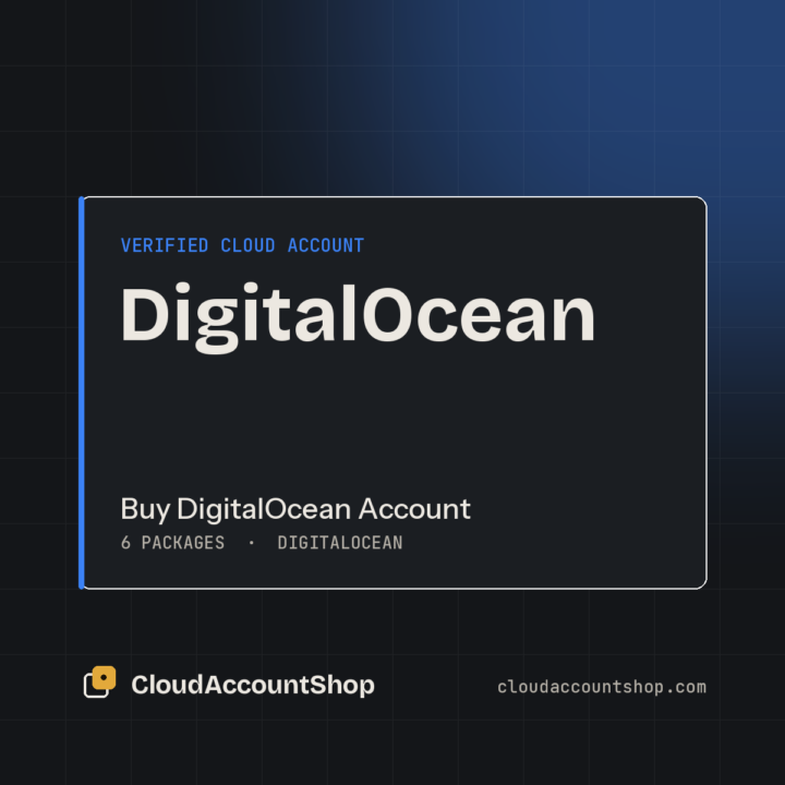 Buy DigitalOcean Account